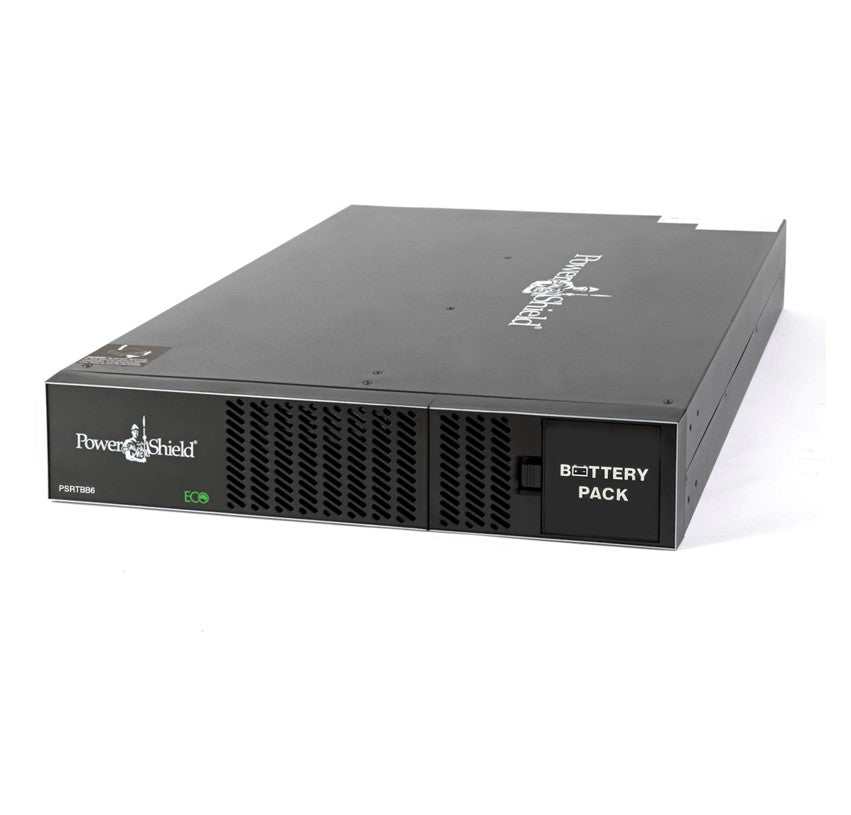 PowerShield Extended Battery Module for PSCERT1000  PSCERT1500, 2U, 6 batteries, enhances runtime and reliability for UPS systems