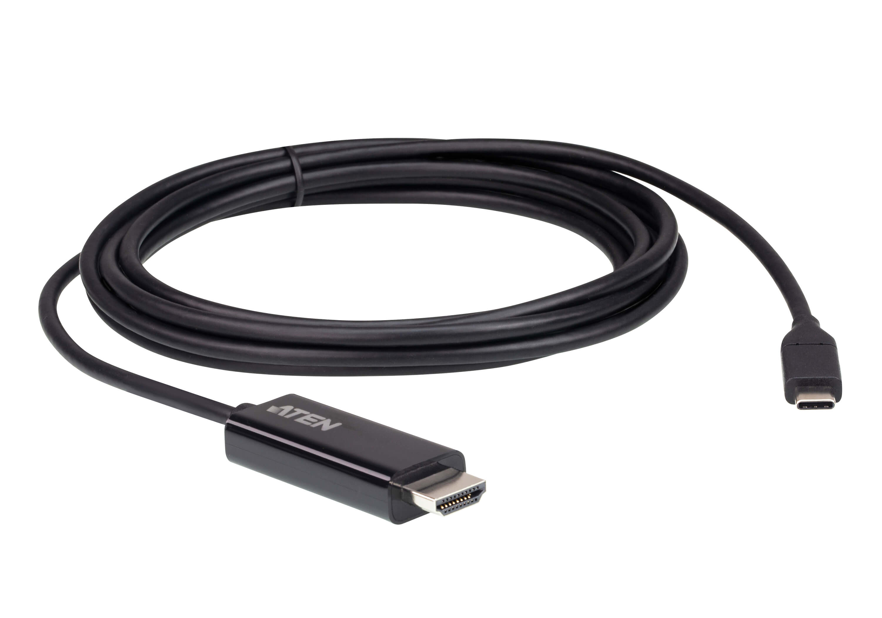 Aten Aten USB-C to HDMI 4K 2.7m Cable, supports up to 4K @ 60Hz with high quality cable