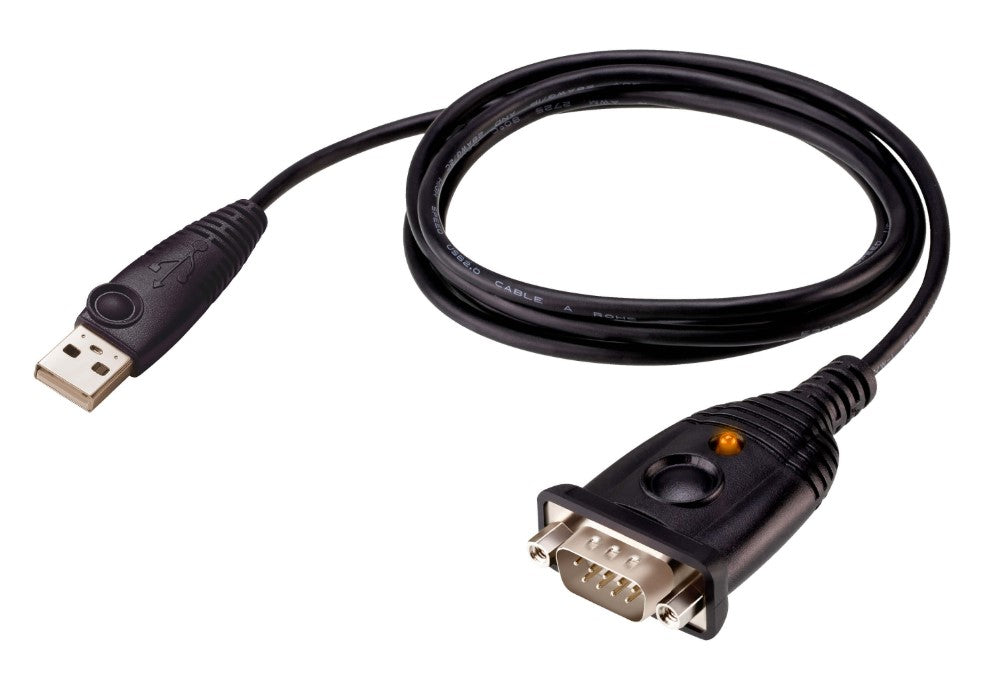 Aten Aten USB to RS-232 Adapter with FTDI Chip for Enhanced Device Compatibility