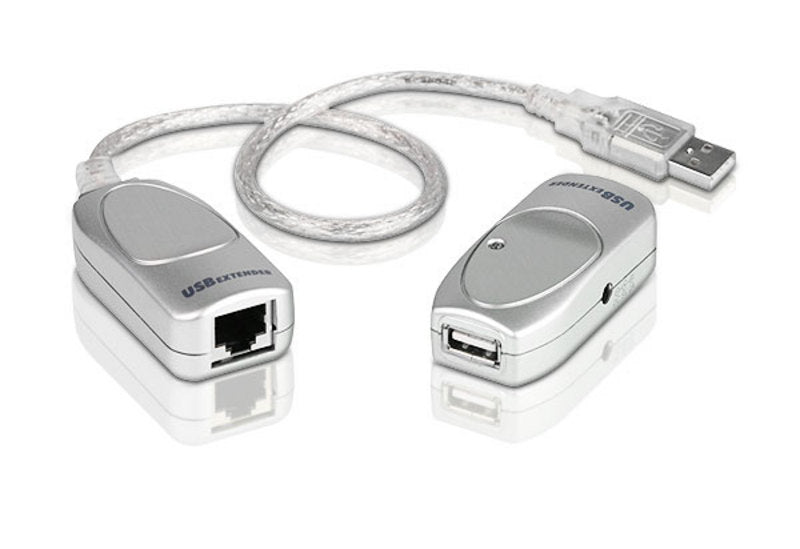 Aten Aten Extender USB 2.0 Cat 5 Extender, extends up to 60m, supports USB speeds up to 12Mbps, Plug an Play,