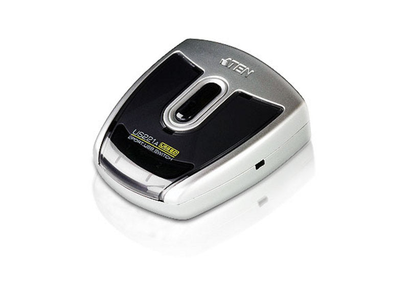 Aten Aten Auto Peripheral Switch 2x1 USB 2.0, 2x PC, 1x USB 2.0 Ports, Auto Port Selector, Configurable Via Software, Hot Plu