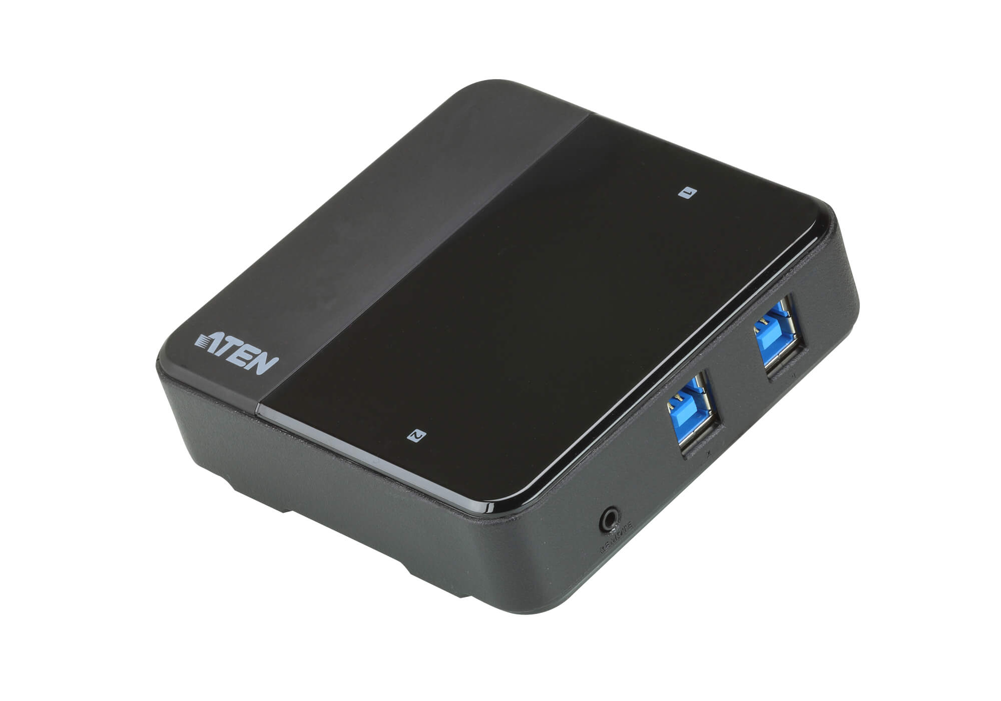 Aten Aten Peripheral Switch 2x4 USB 3.1 Gen1, 2x PC, 4x USB 3.1 Gen1 Ports, Remote Port Selector, Plug and Play