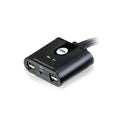 Aten Aten Peripheral Switch 4x4 USB 2.0, 4x PC, 4x USB 2.0 Ports, Remote Port Selector, Plug and Play, Hot Pluggable