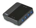 Aten Aten Peripheral Switch 4x4 USB 3.1 Gen1, 4x PC, 4x USB 3.1 Gen1 Ports, Remote Port Selector, Plug and Play