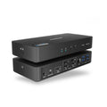 mbeat® mbeat USB-C Triple 4K Display Docking Station Triple 4K@60Hz  1 × HDMI 2.0  Host Port: 1 × USB-C 10Gbps 2 × USB-C 10Gbps 4 × USB-A 5Gbps