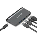 MBEAT (LS) mbeat® Essential Pro  5-IN-1 USB- C Hub (4k HDMI Video, USB-C PD Pass Through Charging, USB 3.0 x 2, USB-C x 1) US