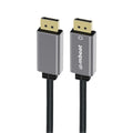 mbeat® Tough Link 1.8m Display Port Cable v1.4 - Connects Computer, Laptop to HDTV, Monitor, Gaming Console, Supports 8K@60Hz (7680×4320) -Space Grey
