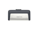 SanDisk 128GB Ultra Dual Drive Go 2-in-1 USB-C  USB-A Flash Drive Memory Stick 150MB/s USB3.1 Type-C Swivel for Android Smartphones Tablets Macs PCs
