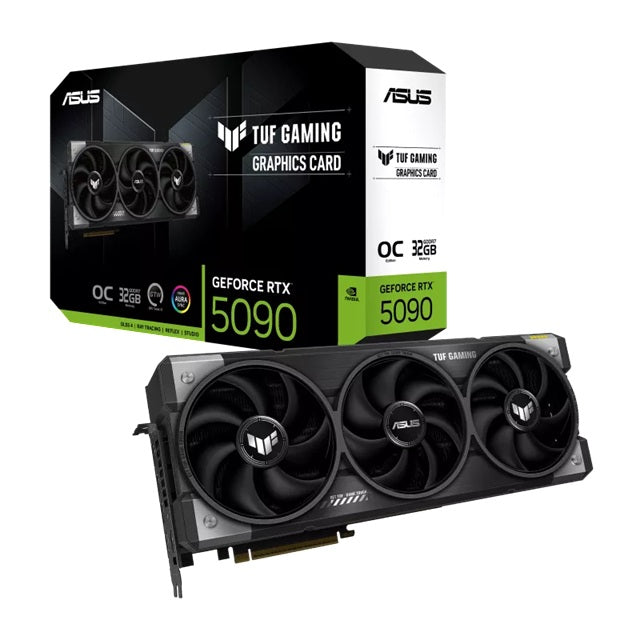 ASUS nVidia GeForce TUF Gaming RTX™ 5090 32GB GDDR7 Gaming, 32GB GDDR7, 21760 CUDA, 2437MHz OC, 28Gbps, 512-bit, PCIe 5.0, 7680x4320