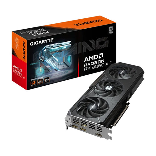 Gigabyte (LS) Gigabyte GV-R9060XTGAMING OC-8GD, Radeon™ RX 9060 XT, 8GB, GDDR6, PCI-E 5.0, ATX, HDMI 2.1b *2  (embargo)
