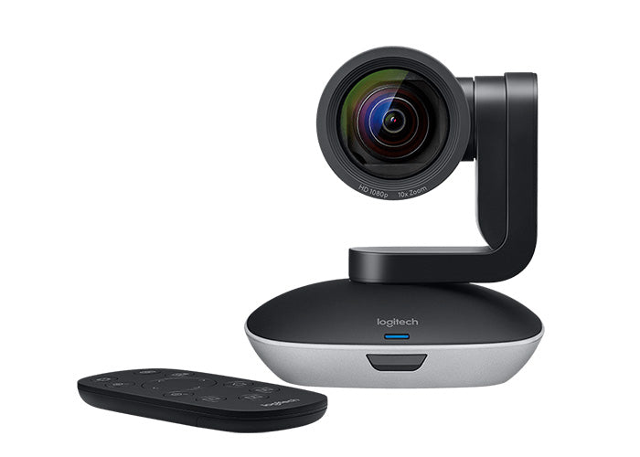 Logitech PTZ Pro 2 HD Video Camera, Exceptional Optics  HD Clarity, Wide Versatile Field of View, Plug‑and‑Play USB Connectivity