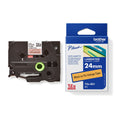 Brother TZe-B51 black on fluorescent orange laminated tape